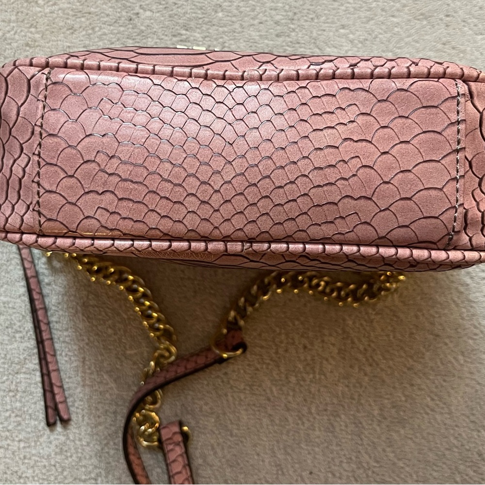 Reptile finish Dusty rose pink Crossbody Bag Liz Claiborne - Picture 10 of 13